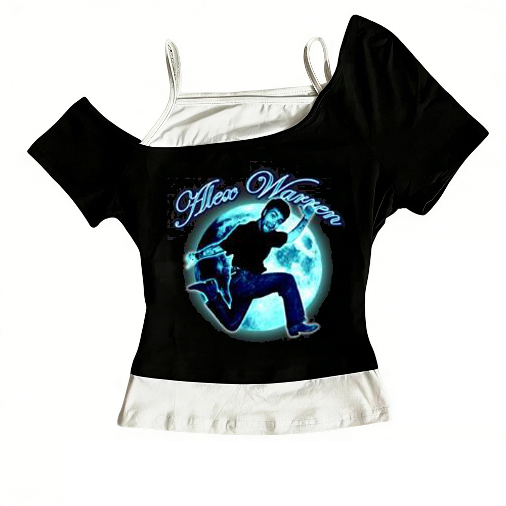 Alex Warren shirt teen streetw - Summer Goth Clothing review and price