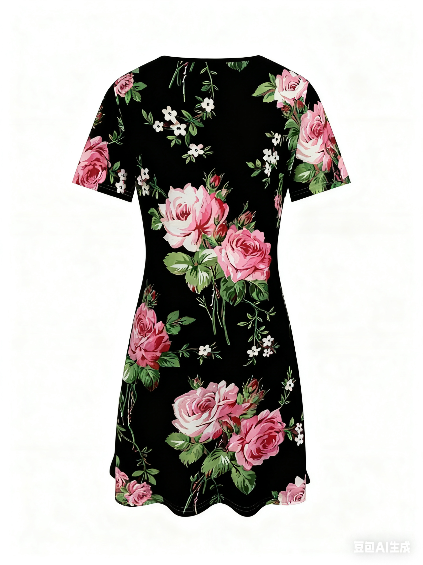 2025 New Fashion Rose Peony Fl - Summer Rose Clothing review and price