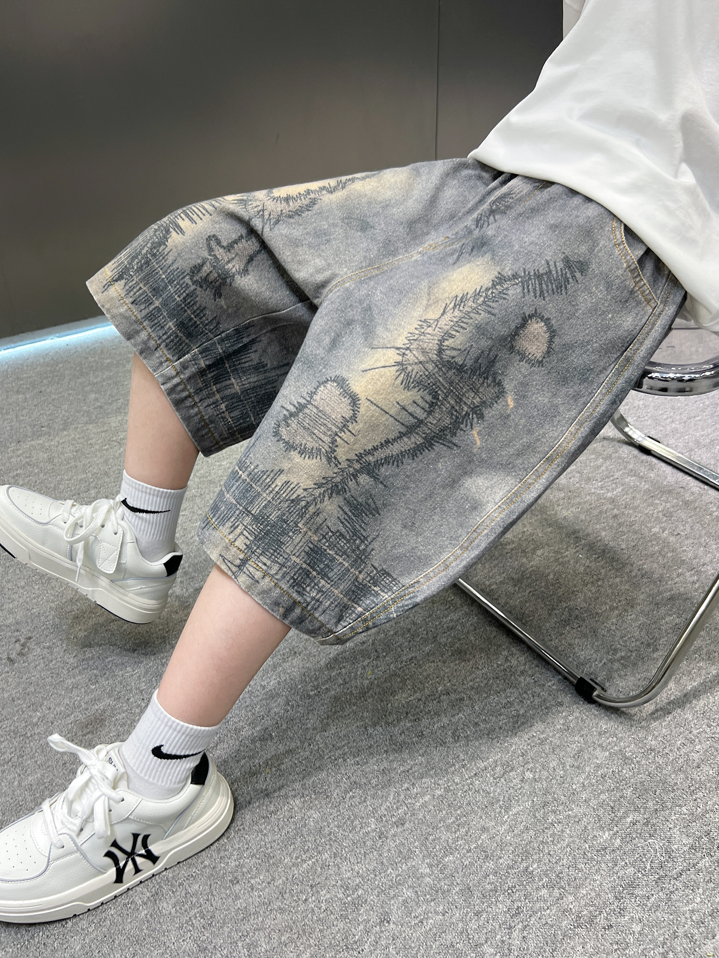 Boys Summer Thin Loose Fit Den - Summer Clothing Drawing For Kids review and price