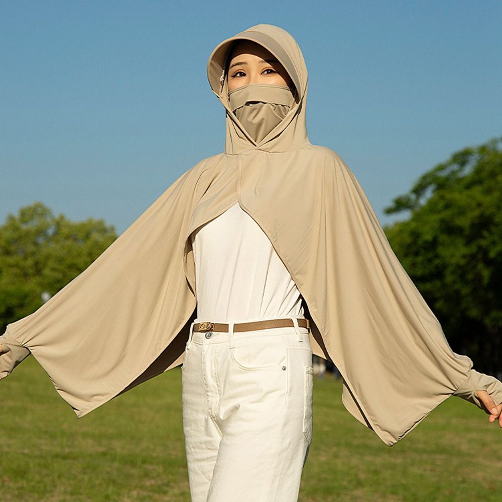 Ice Silk Sunscreen Shawl Long  - Summer Uv Clothing review and price