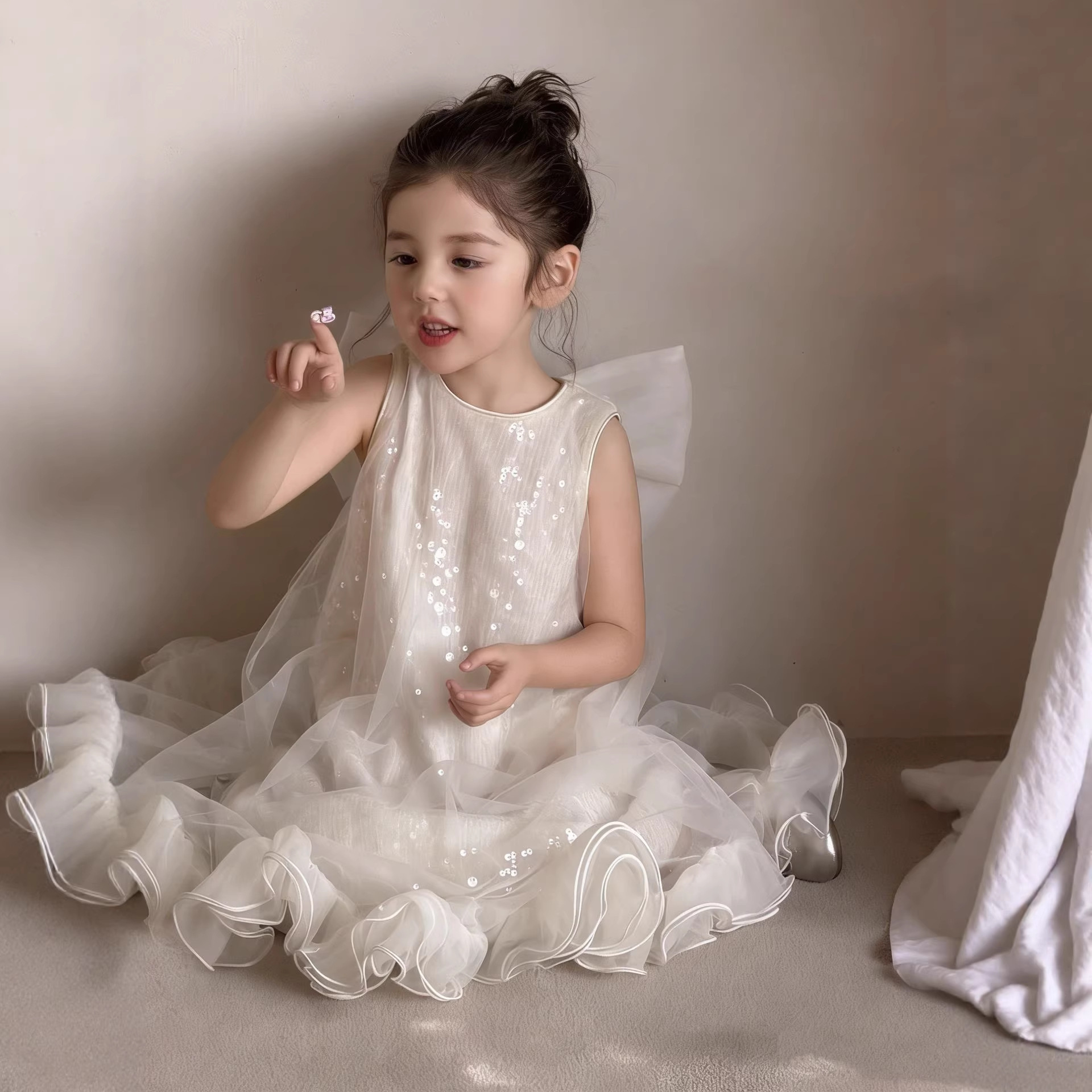 Girls' Mesh Princess Skirt 202 - Summer Gauze Clothing review and price