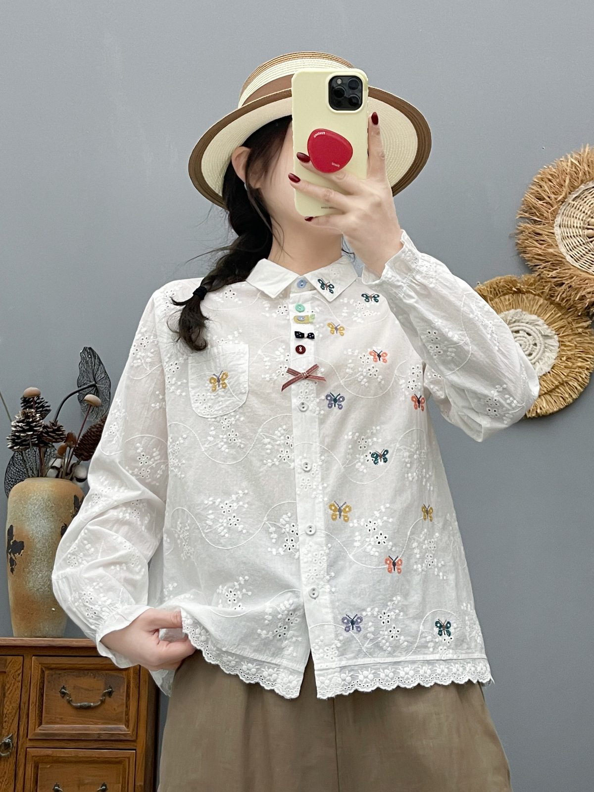 Women's Bohemian Blouse Ethnic - Summer Clothing For Japan review and price