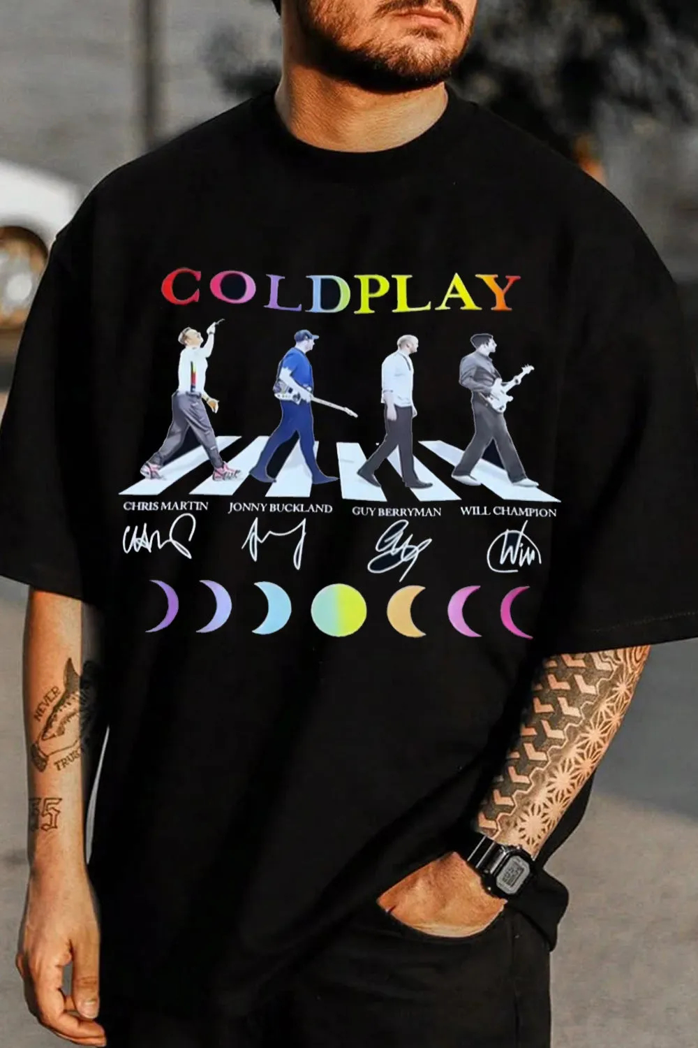 Uk Band Cold-plays TShirt Mens - Summer Clothing Uk Men review and price