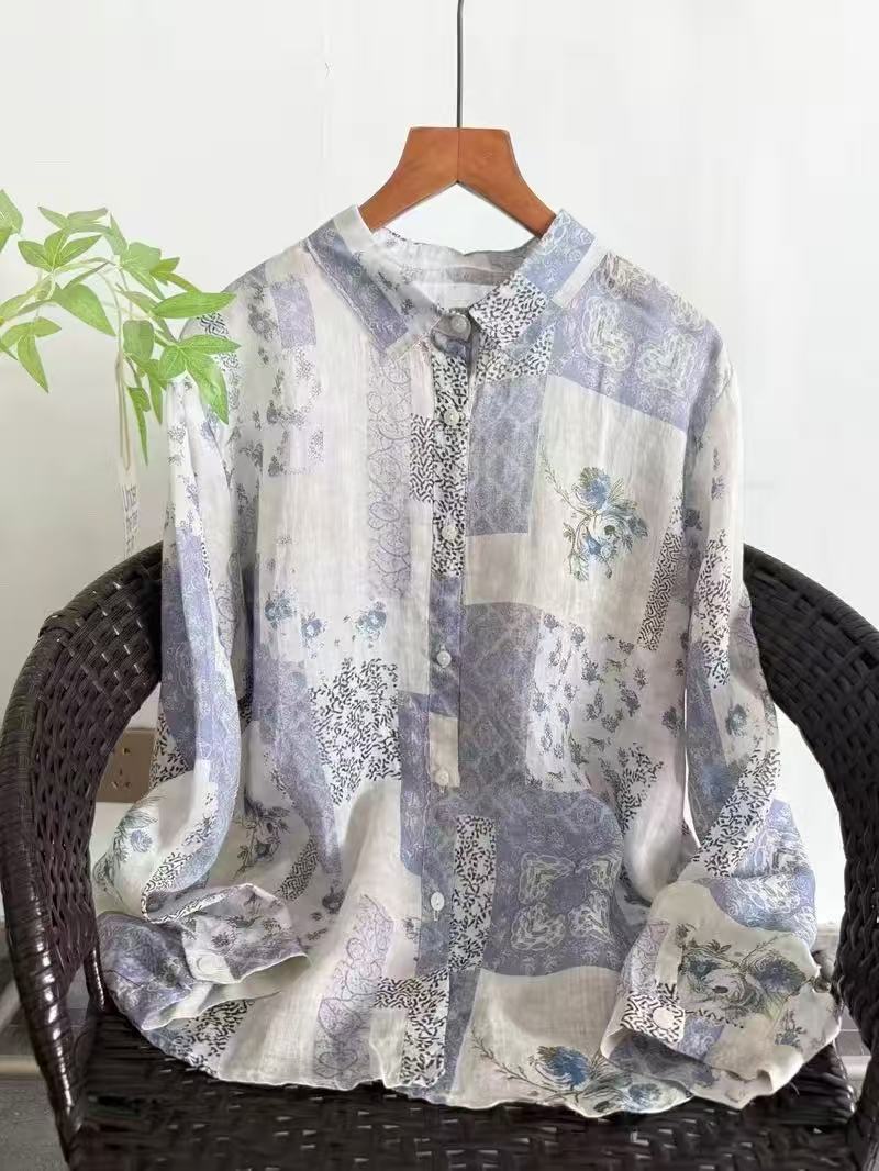 100% Ramie linen shirts and bl - Summer Clothing For Japan review and price
