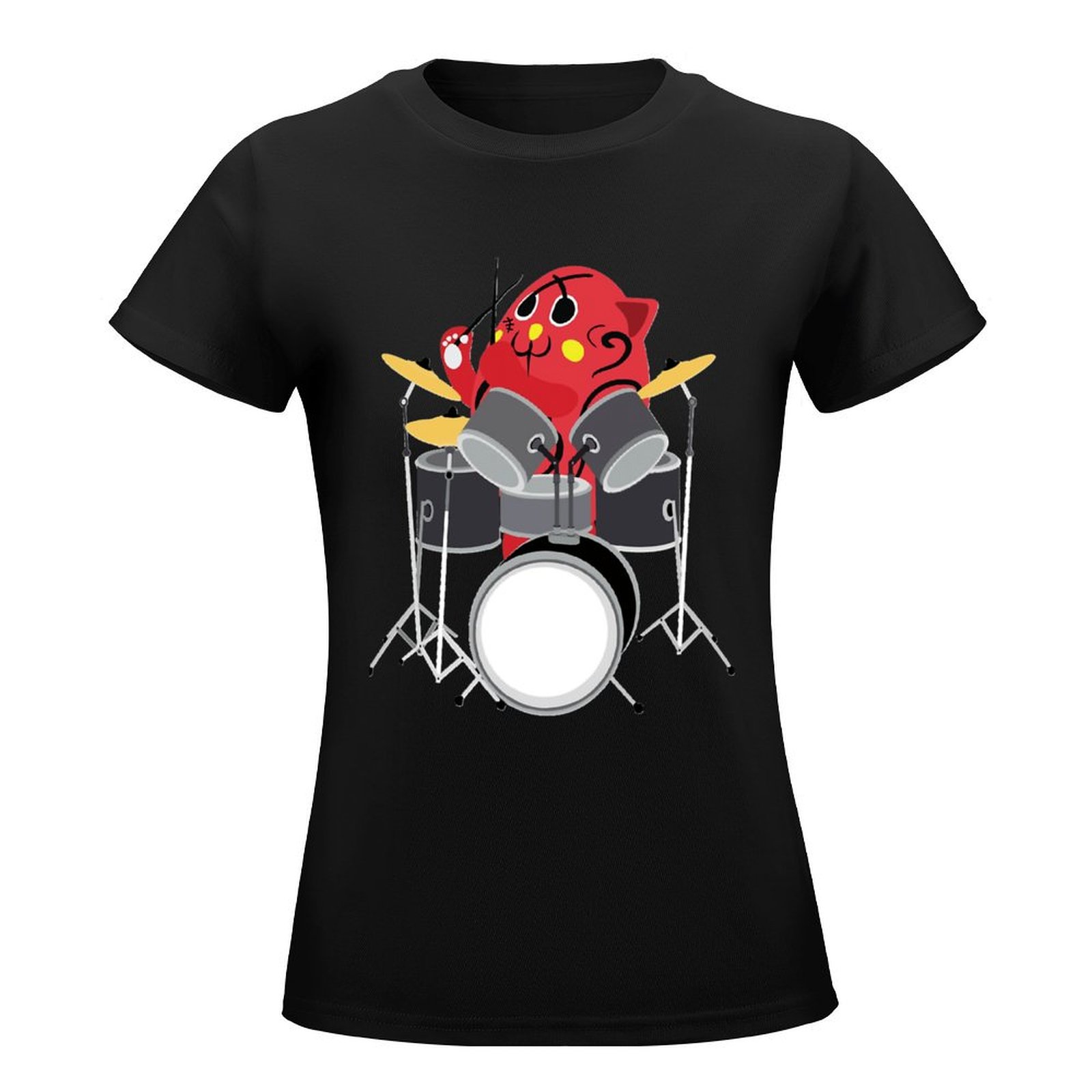 Nyango Star Mascot Drummer T S - Summer Clothing Essentials Women review and price