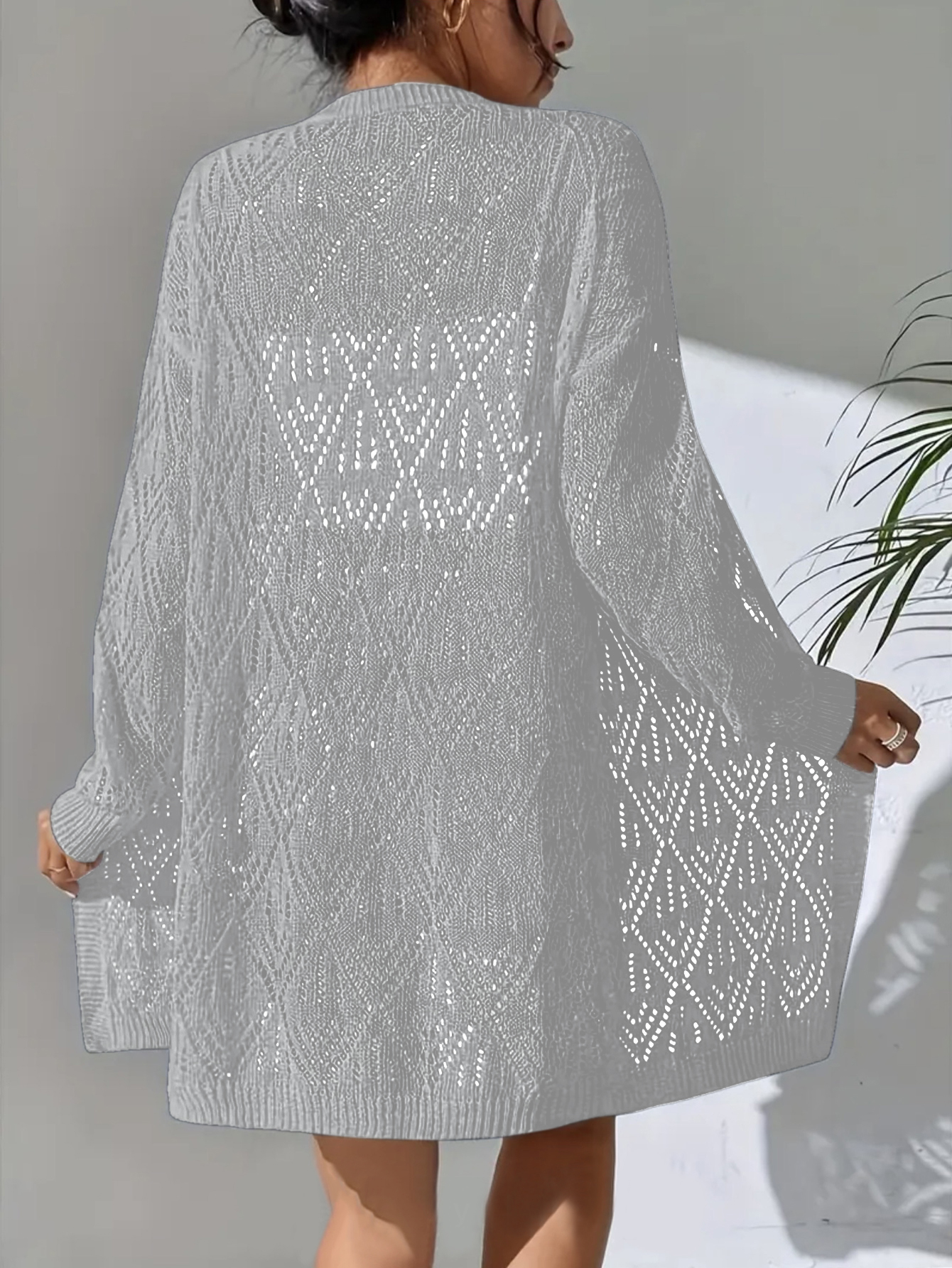 plus Size Open Cardigan Loose  - Summer Clothing Juniors review and price