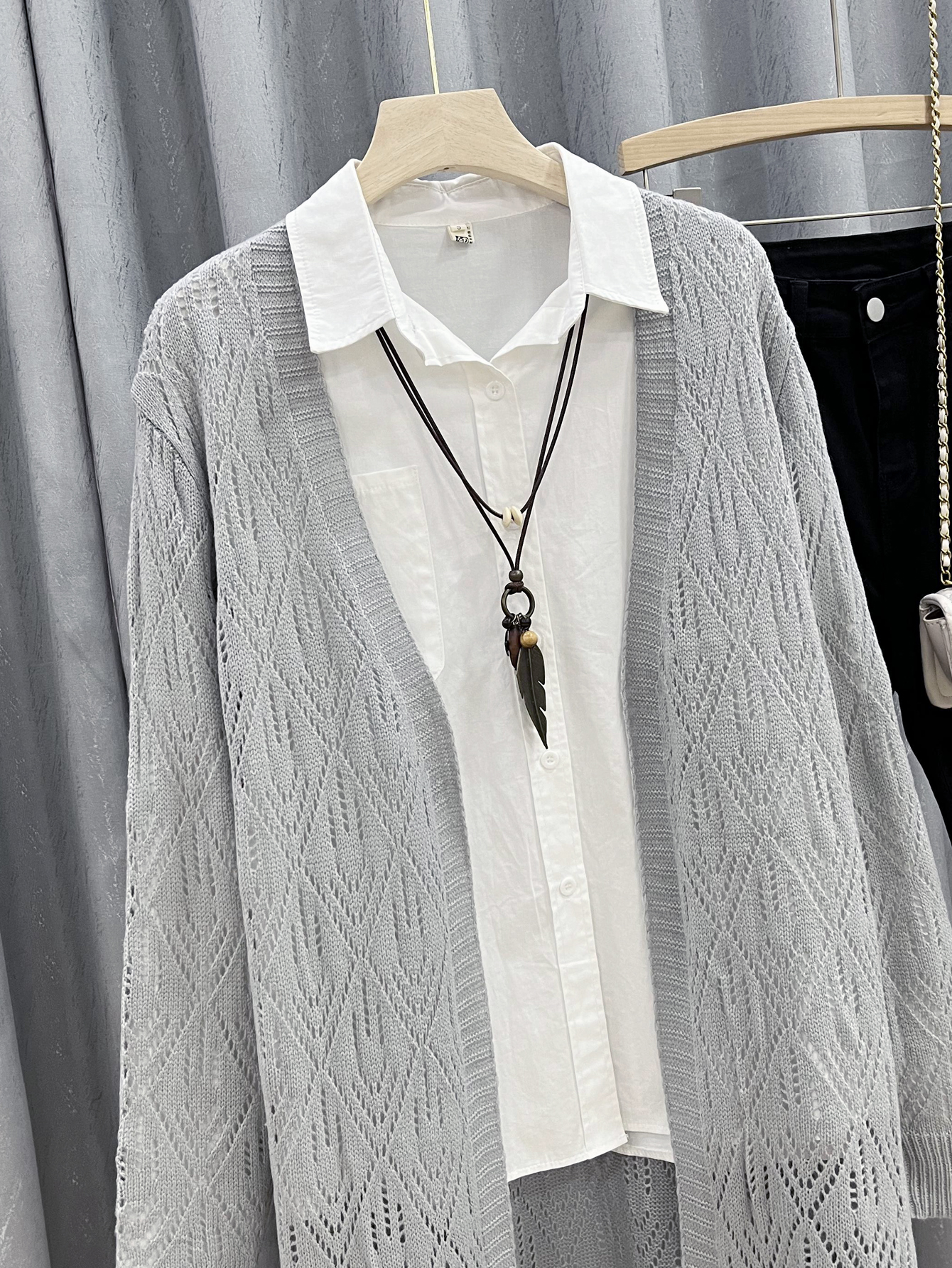 plus Size Open Cardigan Loose  - Summer Clothing Juniors review and price