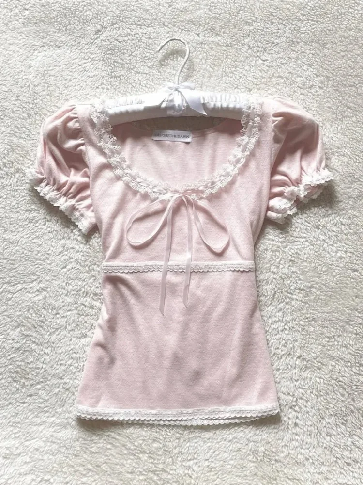 2026 Summer Short Sleeve Lace  - Summer Goth Clothing review and price