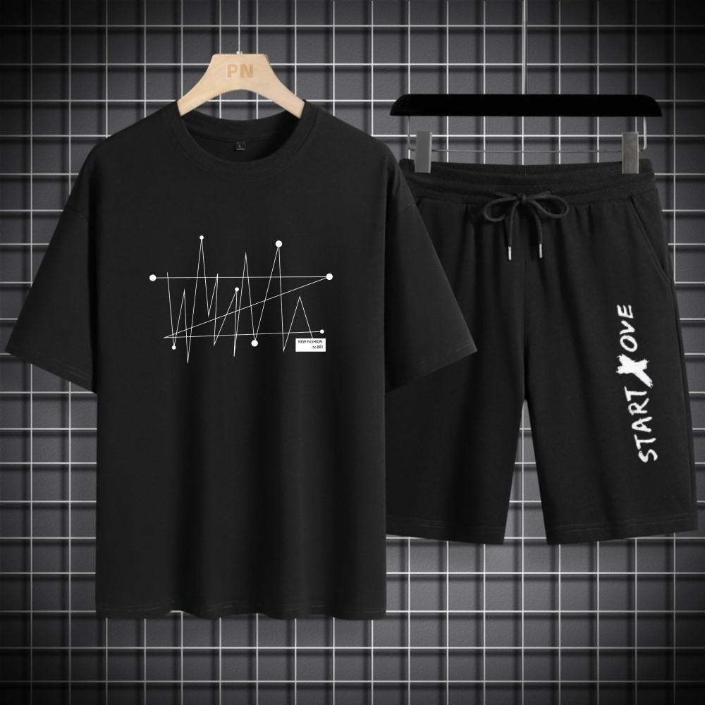 1pcs Men's t-shirt Sets 2026 S - Summer Clothing Drip review and price