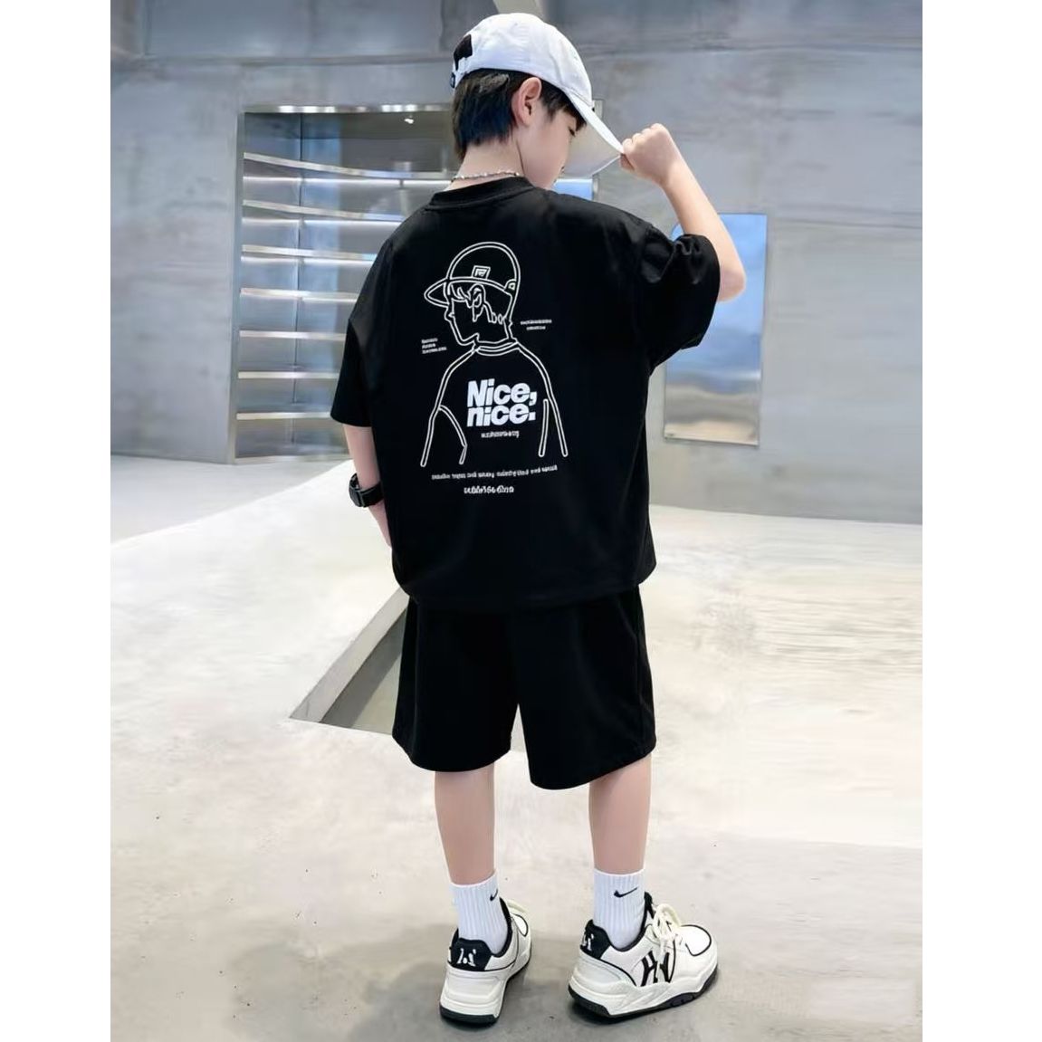Cotton Summer Hip Hop Boys Clo - Summer Clothing Drawing For Kids review and price