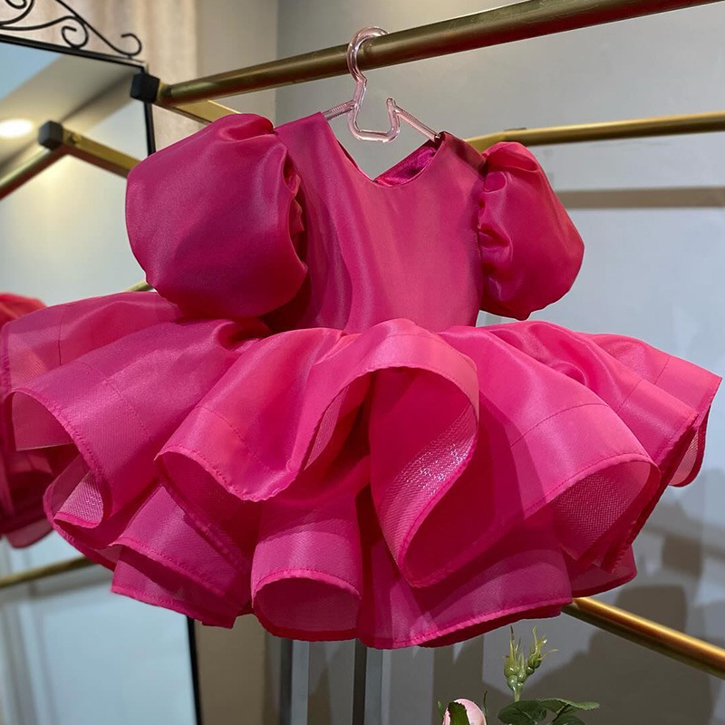 New satin luxury girl dress ro - Summer Rose Clothing review and price