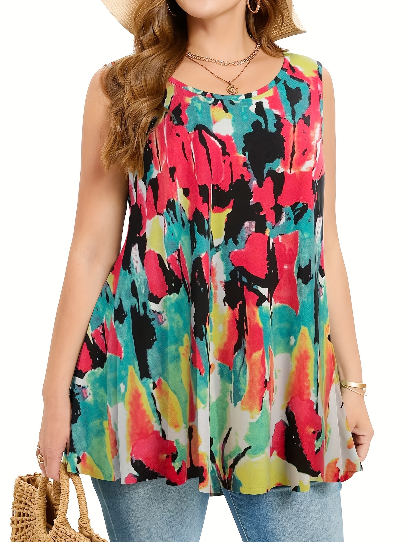 Plus Size Bohemian Casual Vest - Summer Upf Clothing review and price