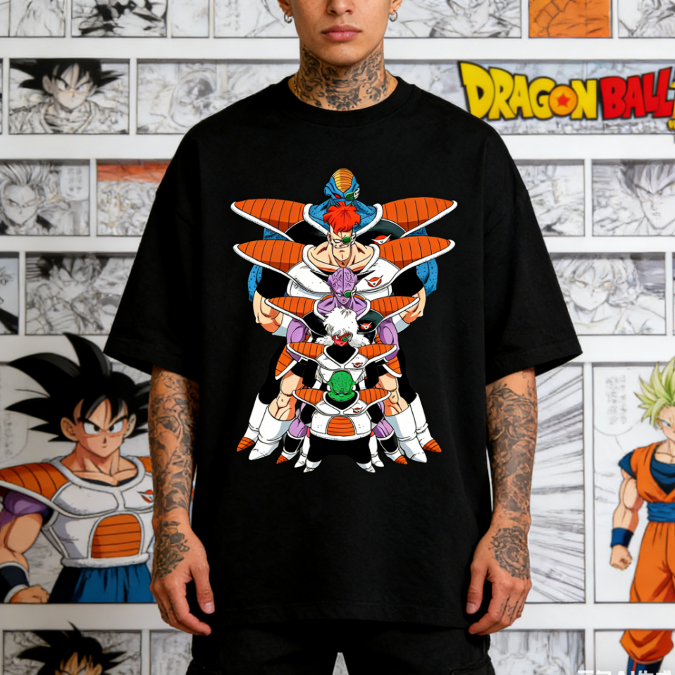 Dragon Ball Ginyu Force T-shir - Japanese Summer Clothing Men review and price