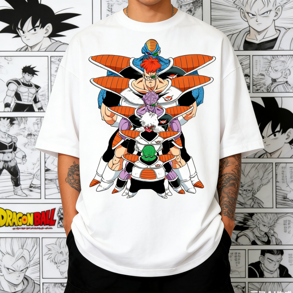 Dragon Ball Ginyu Force T-shir - Japanese Summer Clothing Men review and price