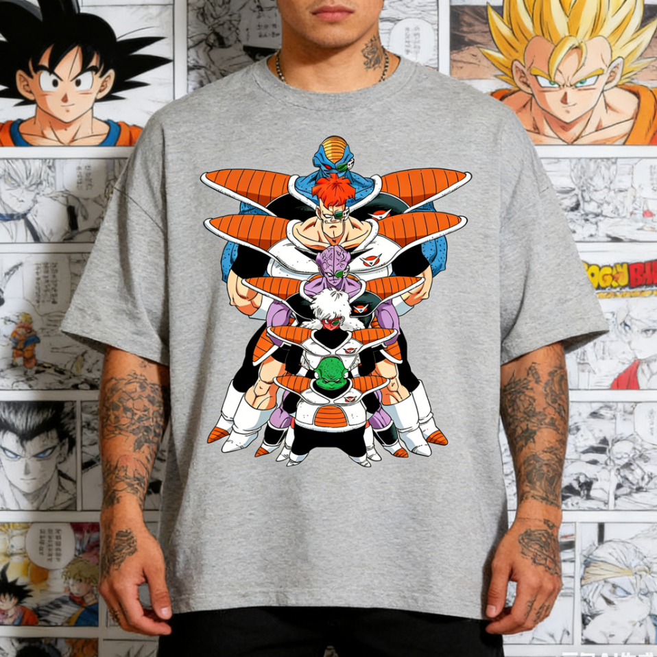 Dragon Ball Ginyu Force T-shir - Japanese Summer Clothing Men review and price