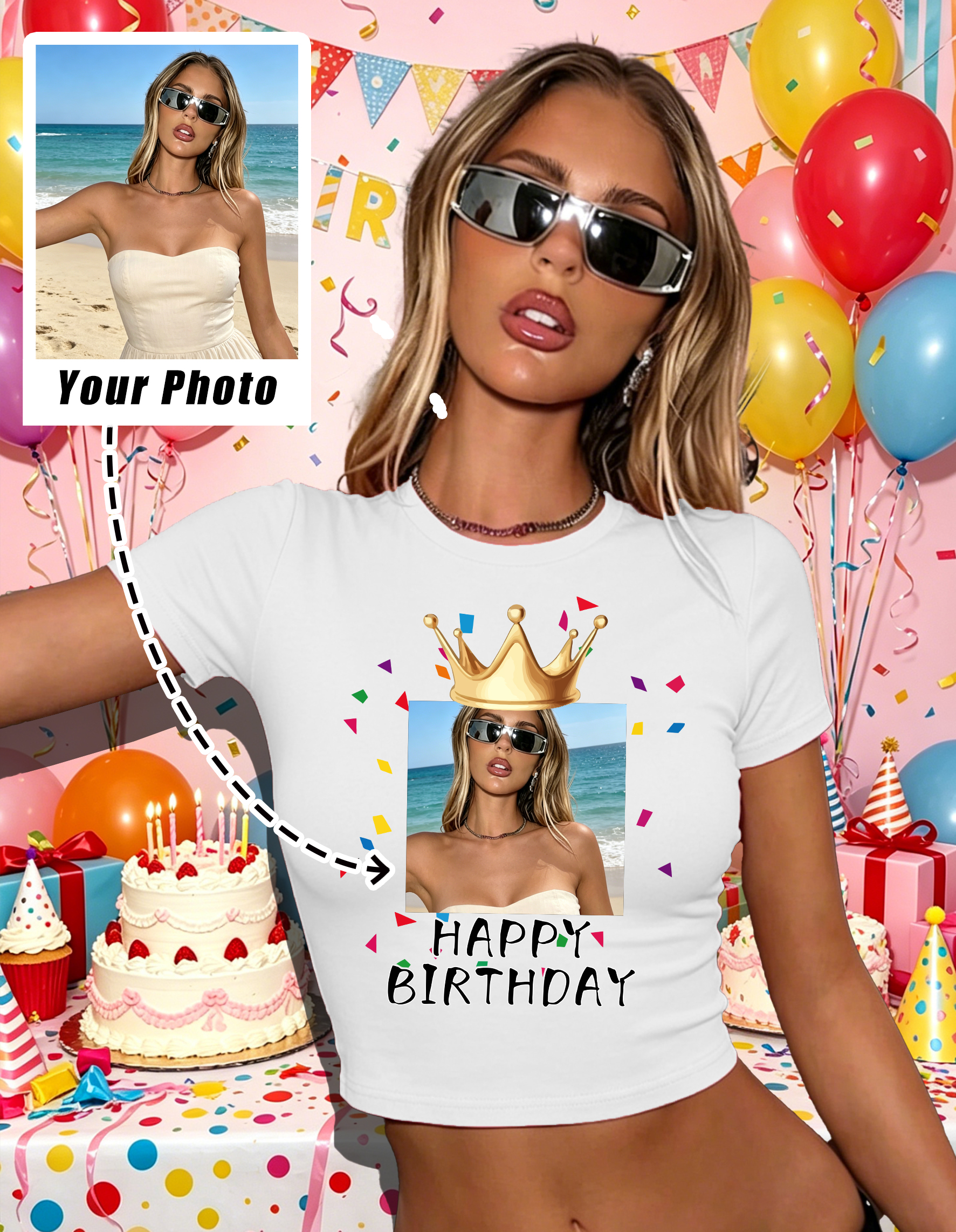 Custom Graphic Logo  Slim T Sh - Summer Clothing Juniors review and price