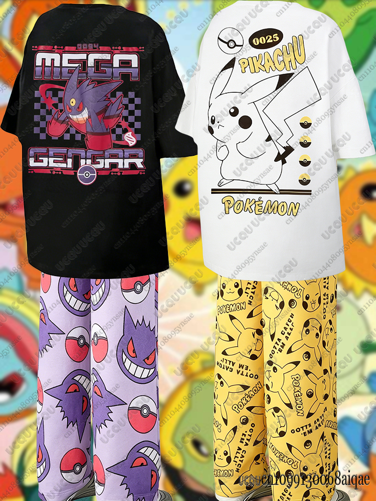 2026 Anime Pikachu&Gengar Summ - Summer Clothing Women review and price