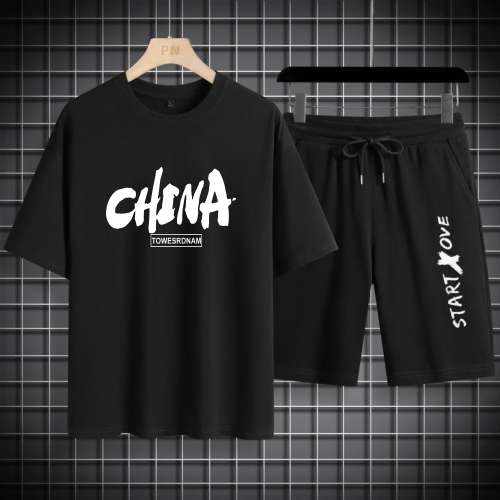 1pcs Men's t-shirt Sets 2026 S - Summer Clothing Drip review and price